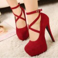 Mary Janes Rojos